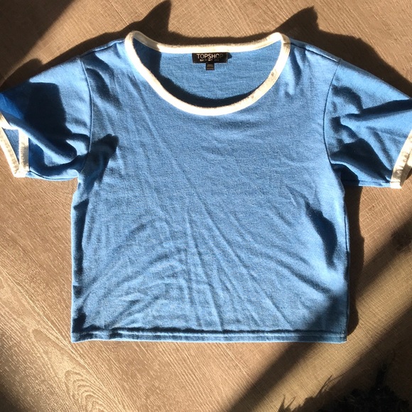 Top shop crop old skool tee - Picture 2 of 3